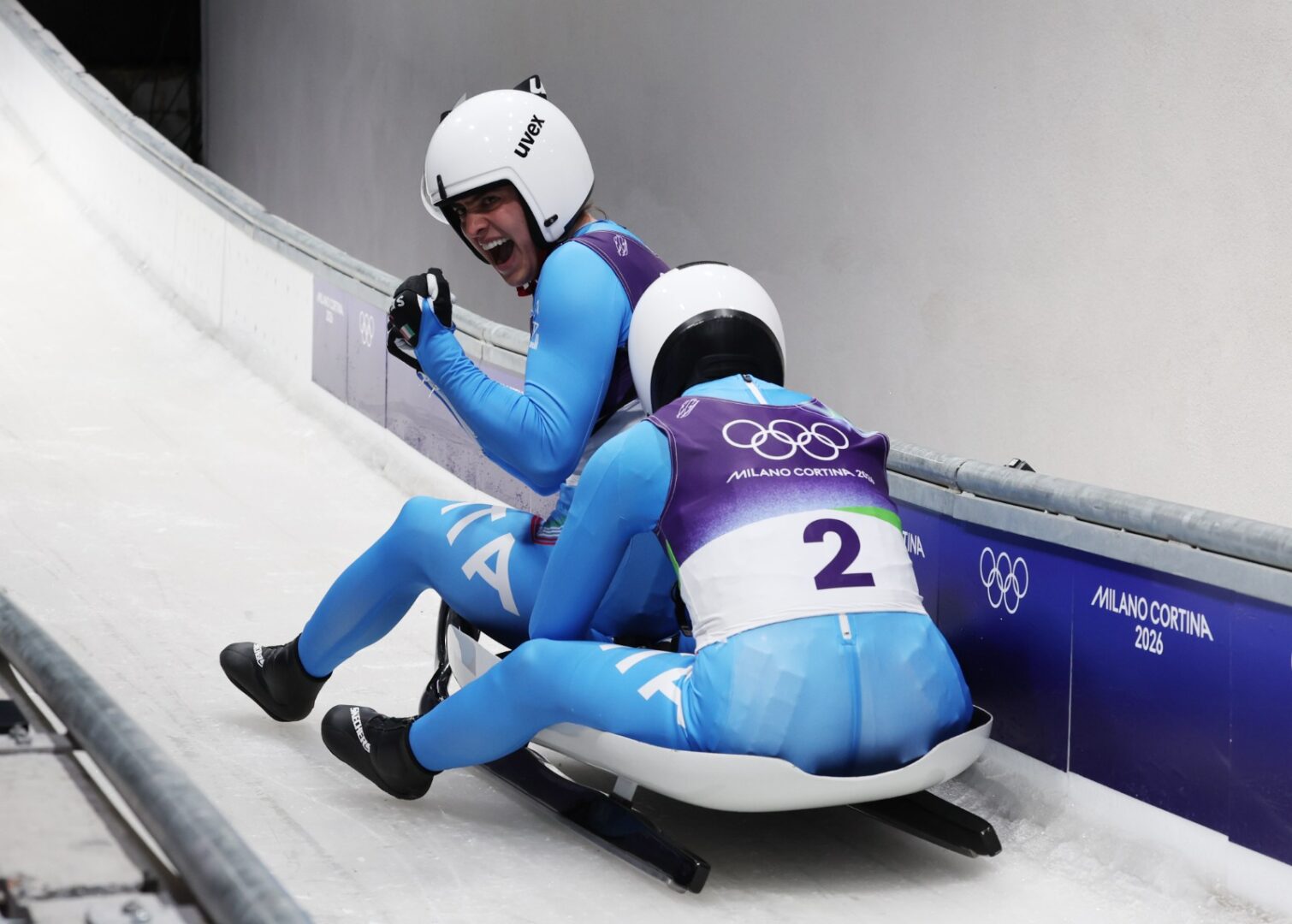Slittino ancora sul podio olimpico, Italia di bronzo nel team relay