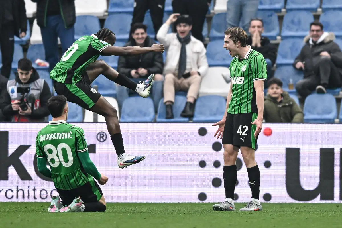 Impresa Sassuolo, resta in dieci ma batte 2-1 l&rsquo;Atalanta