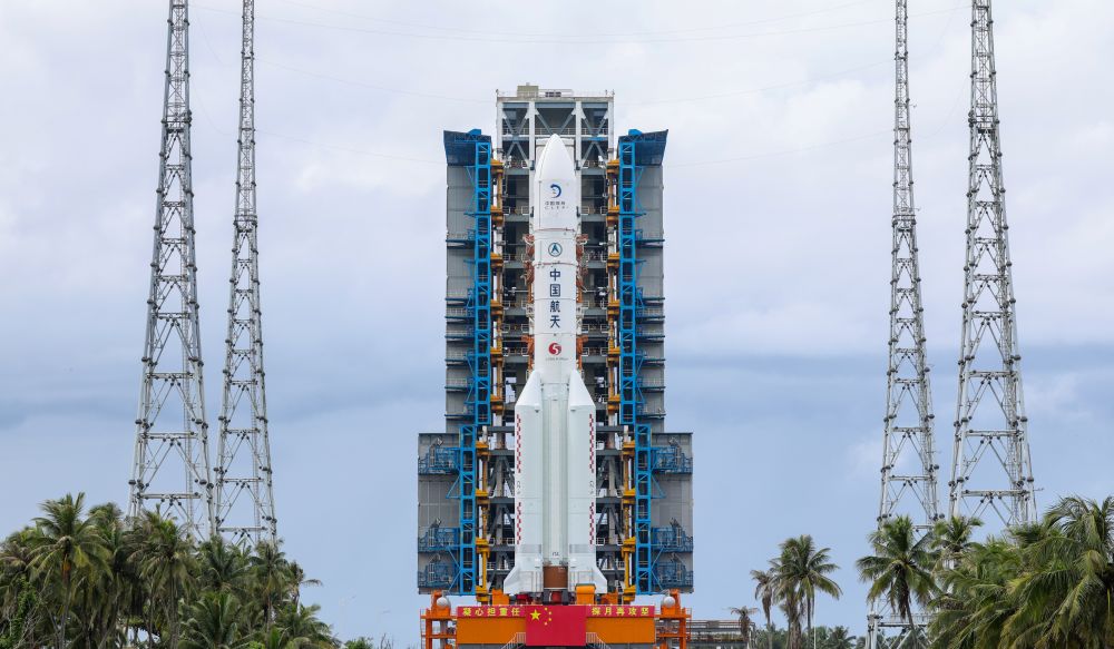 La Cina si prepara al lancio della sonda lunare Chang&rsquo;e-7