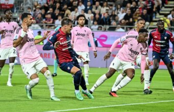 Il Cagliari ferma la Juve sull’1-1, Kolo Muani risponde a Maldini